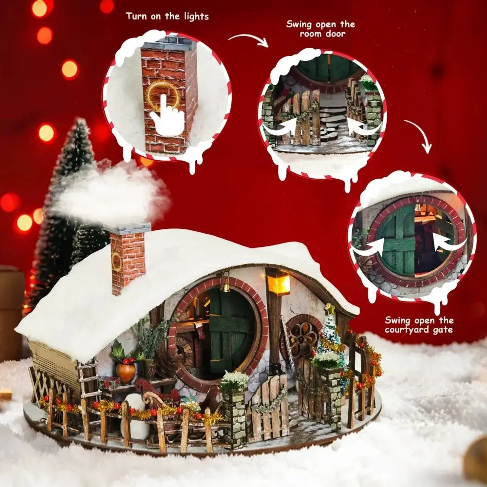 Ugeargeek Magic Ring Snow House Ugeargeek