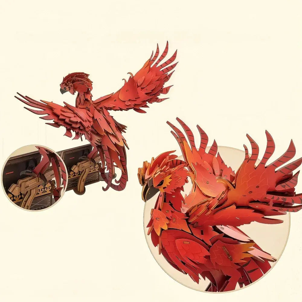 Harry Potter – Phoenix Fawkes 3D Wooden Puzzle MISS IRON