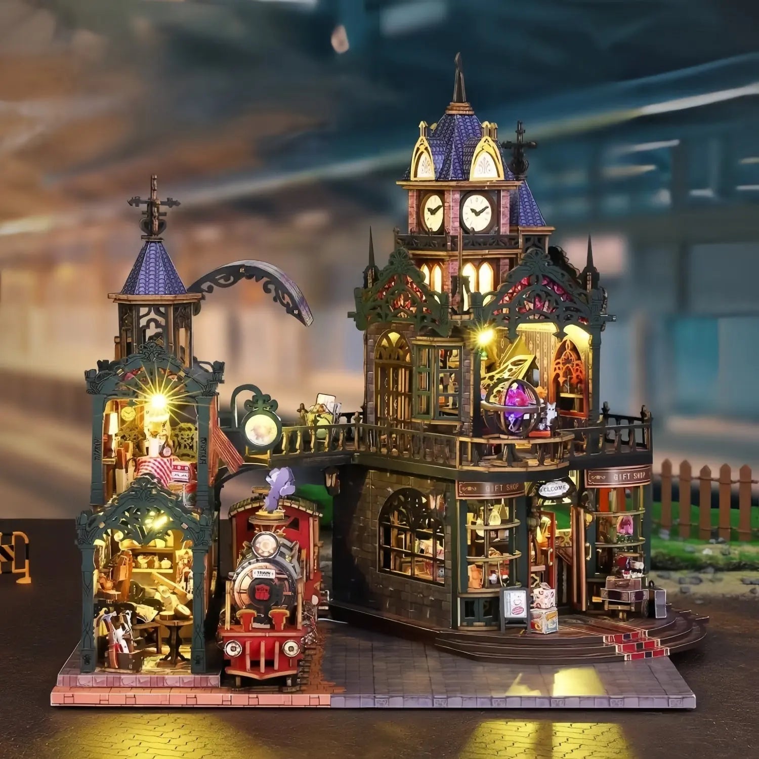 Ugeargeek Magic Train Station Ugeargeek