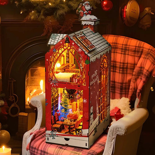Songs of the Snowy Night DIY Book Nook MISS IRON