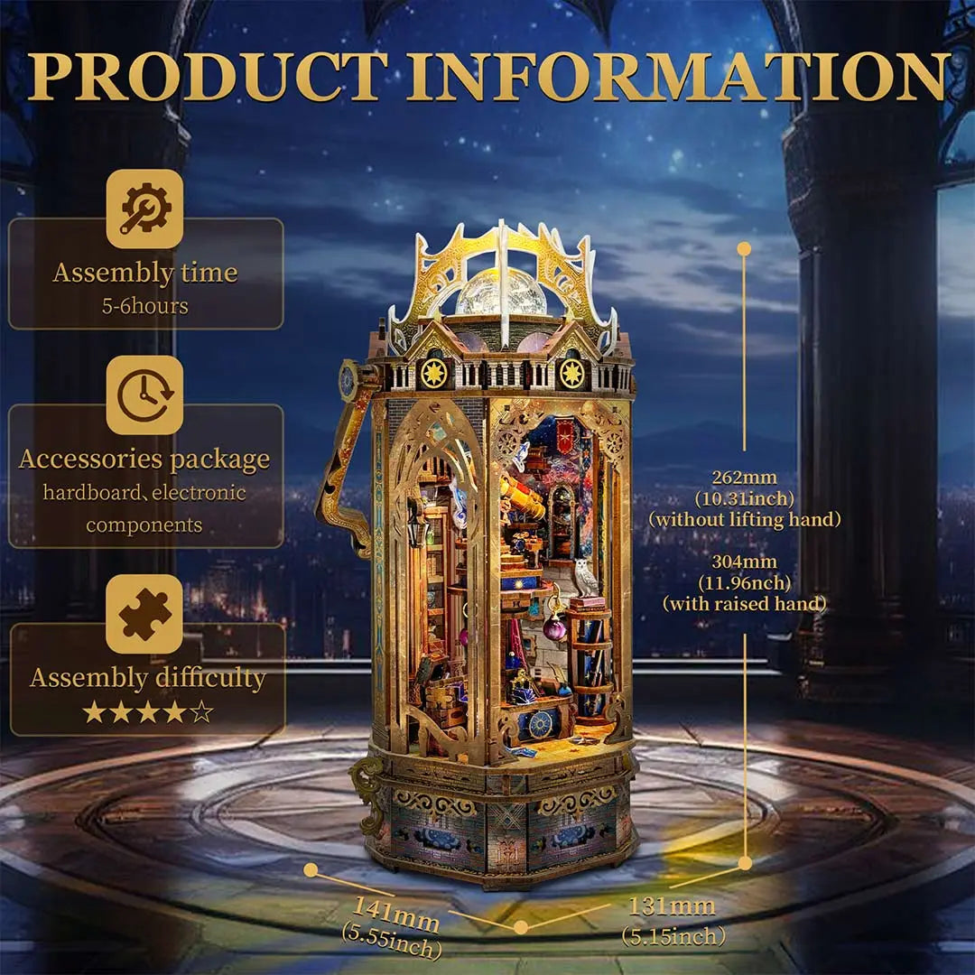 The Lantern of Galaxy 3D Wooden Puzzle Fifijoy