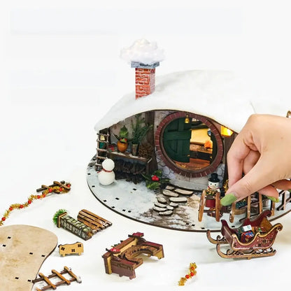 Ugeargeek Magic Ring Snow House Ugeargeek