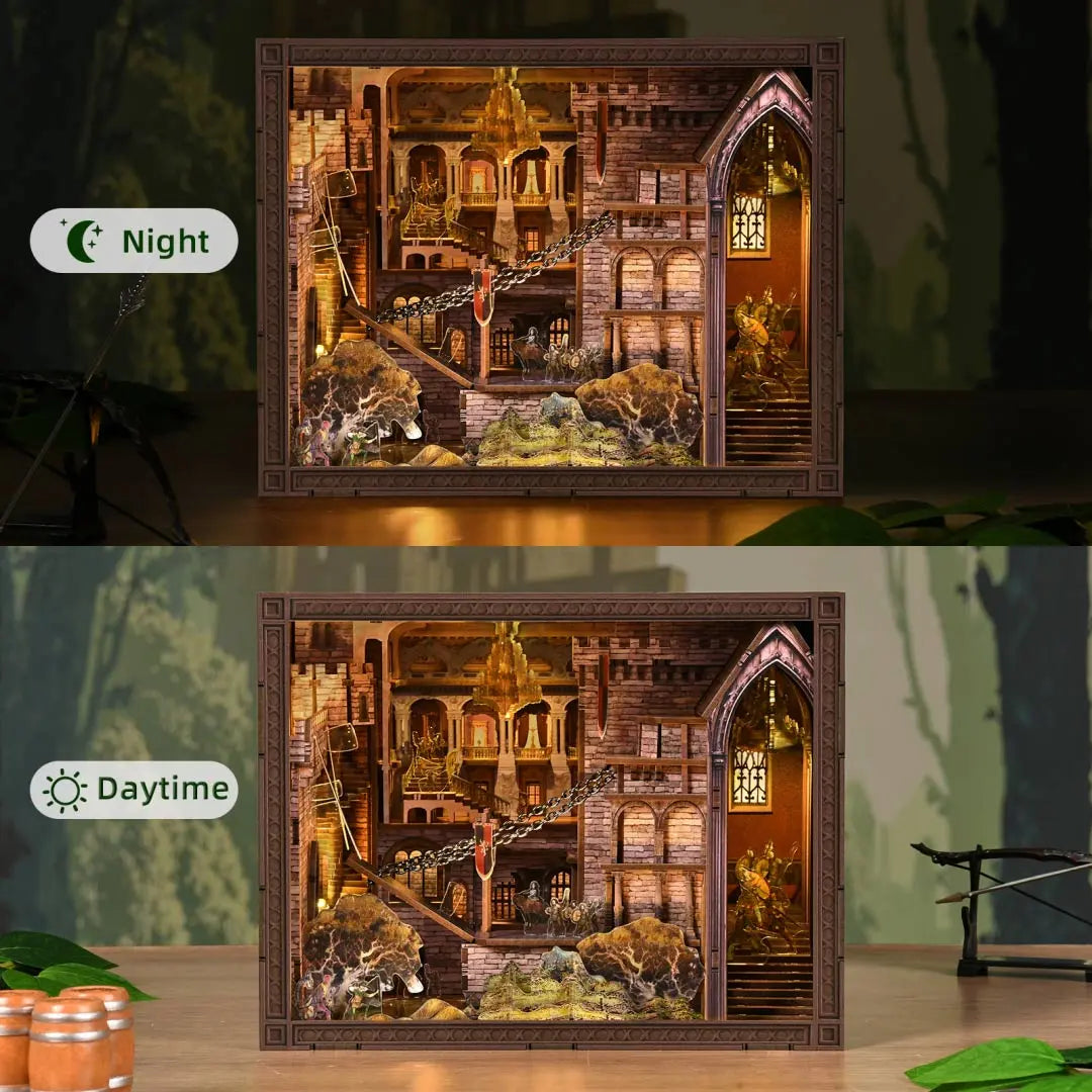 Robin Hood – The Castle’s Escape Max DIY Book Nook Kit Fifijoy