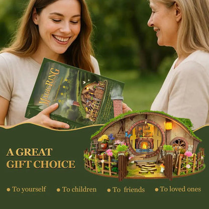 The Magic Ring House DIY Miniature House Kit Fifijoy