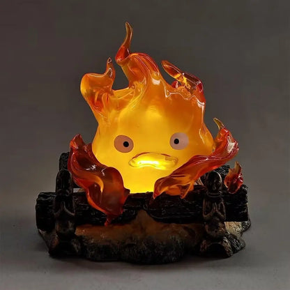 Cute Flame Calcifer Lamp MISS IRON