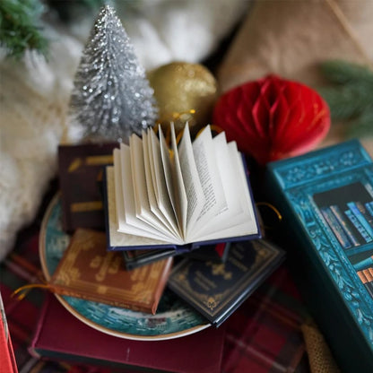 Mini Book Ornament Advent Calendar