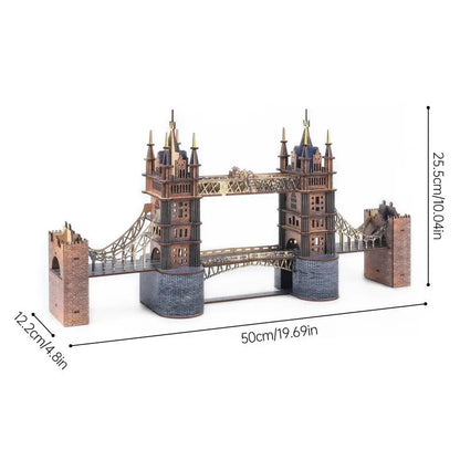 Ugeargeek London Tower Bridge 3D Wooden Puzzle Ugeargeek