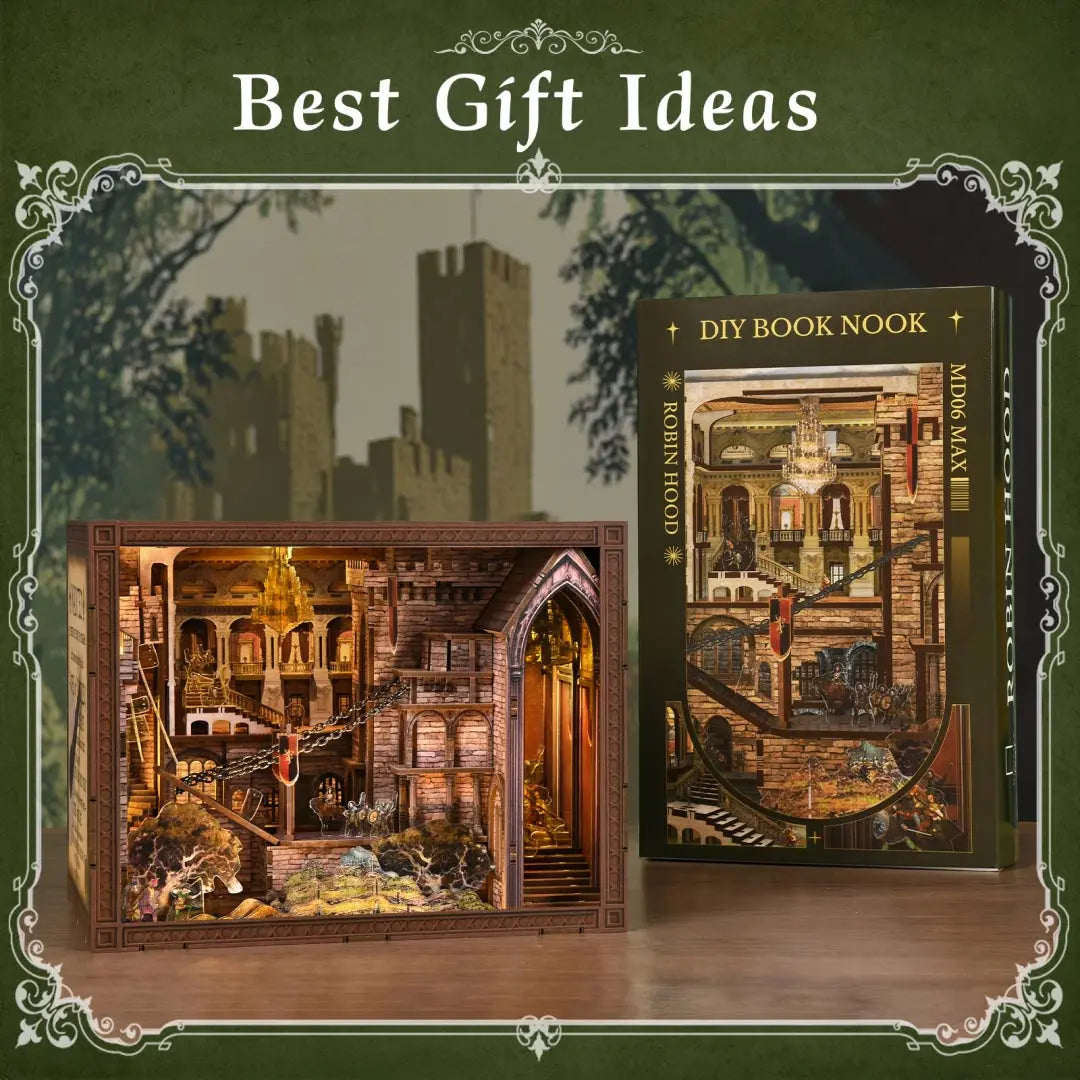 Robin Hood – The Castle’s Escape Max DIY Book Nook Kit Fifijoy