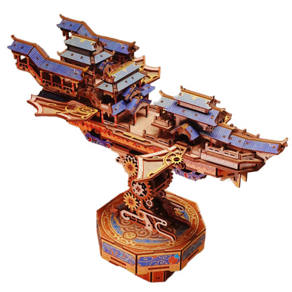 Rokrgeek Wind Voyager 3D Wooden Puzzle Rokr Geek