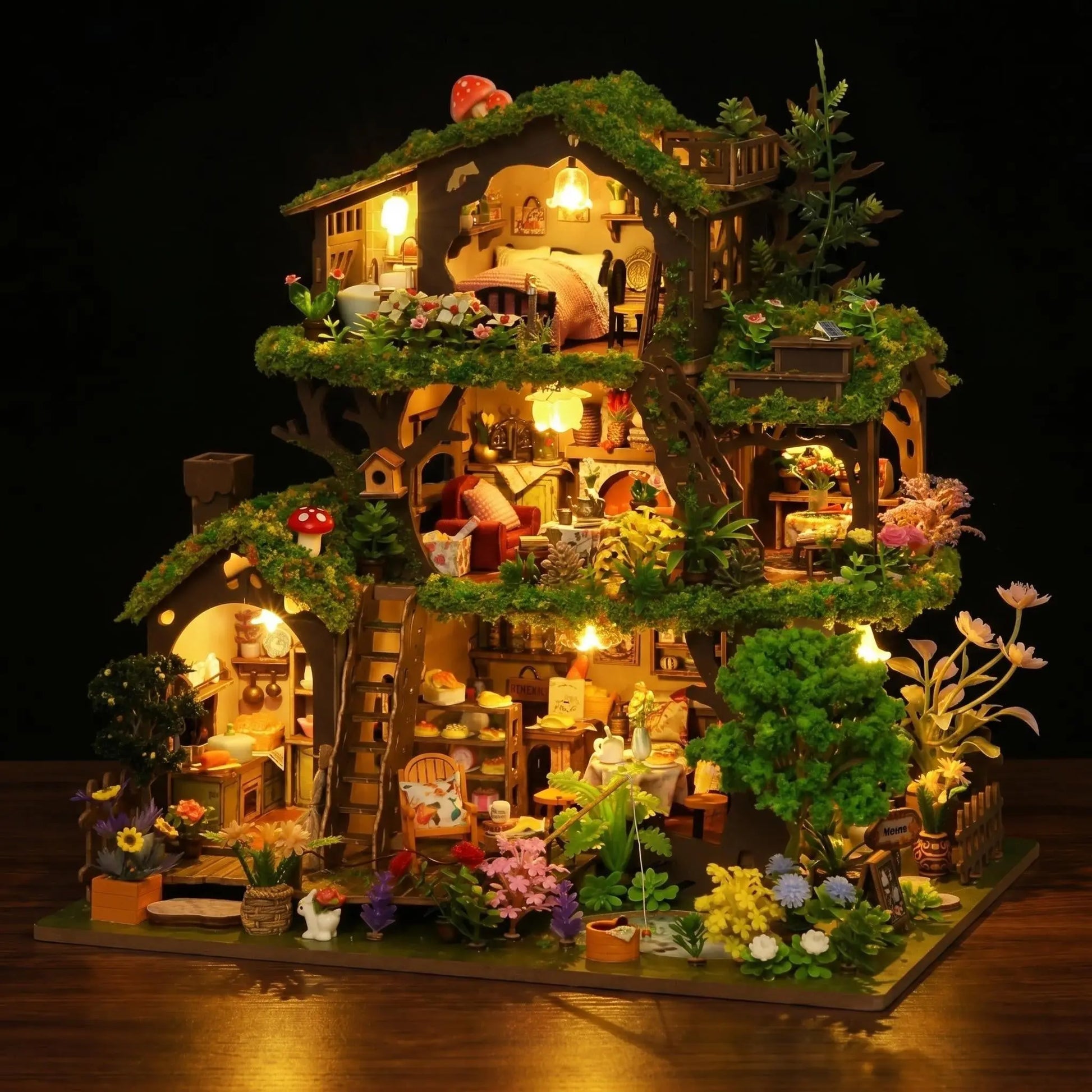 Time Treehouse DIY Miniature Kit MISS IRON