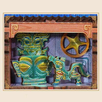 Bronze Workshop DIY Wooden Model Kit Fifijoy