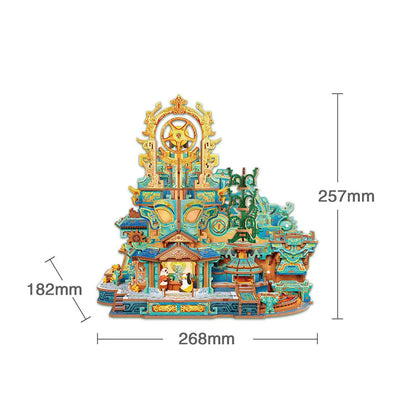 Bronze Workshop DIY Wooden Model Kit Fifijoy