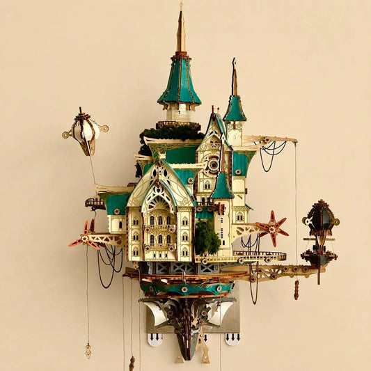 Castle In the Sky 3D Wooden Puzzle MISS IRON