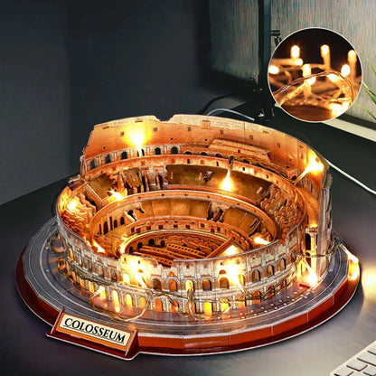 The Colosseum 3D Puzzle Model Kit Fifijoy