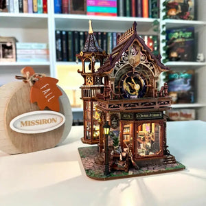 Magic Clock Tower DIY Miniature Kit MISS IRON