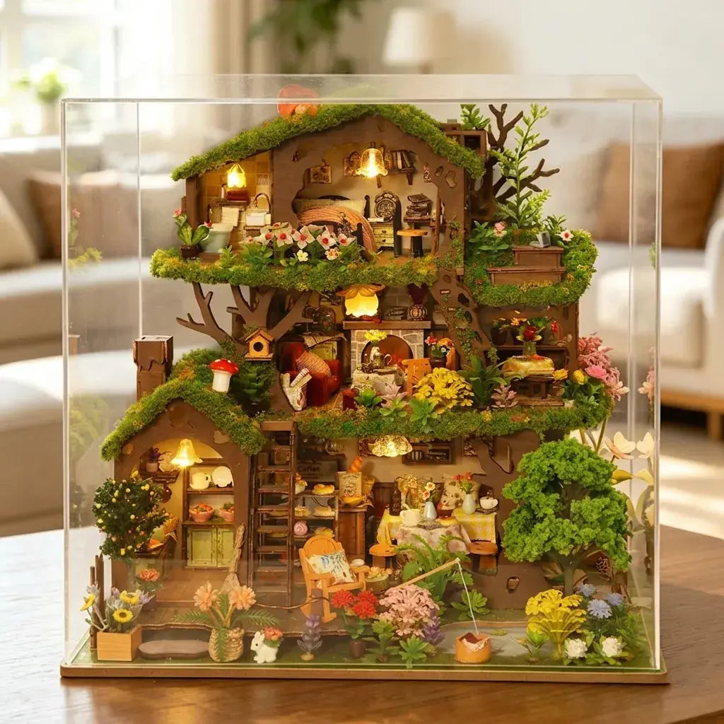 Time Treehouse DIY Miniature Kit MISS IRON