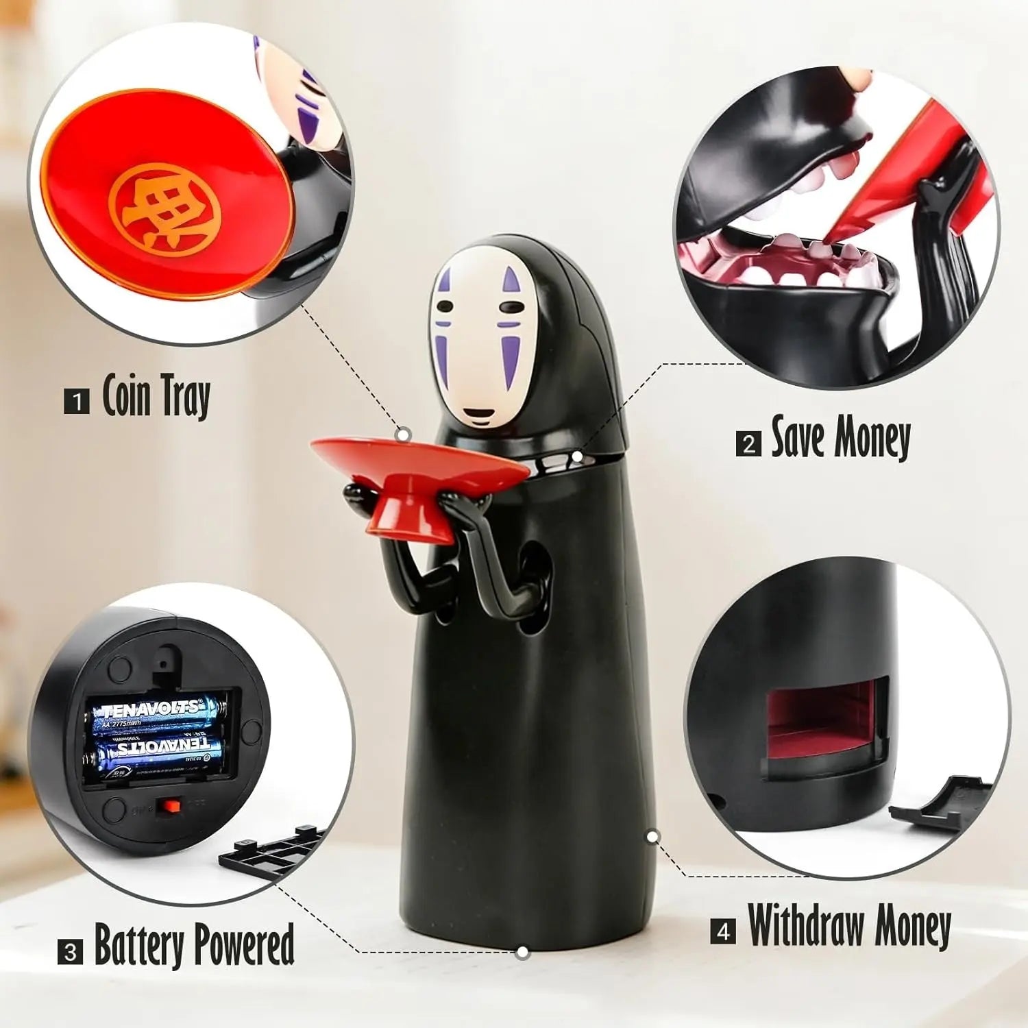 Spirited Saver™ — Personalised No-Face Coin Bank | Viral Spirit Piggy Bank Gift My Store 7