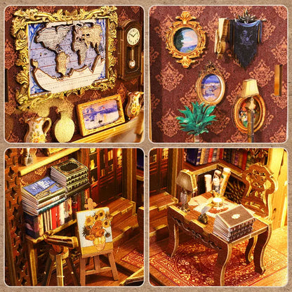 Library Of Books DIY Book Nook MISS IRON