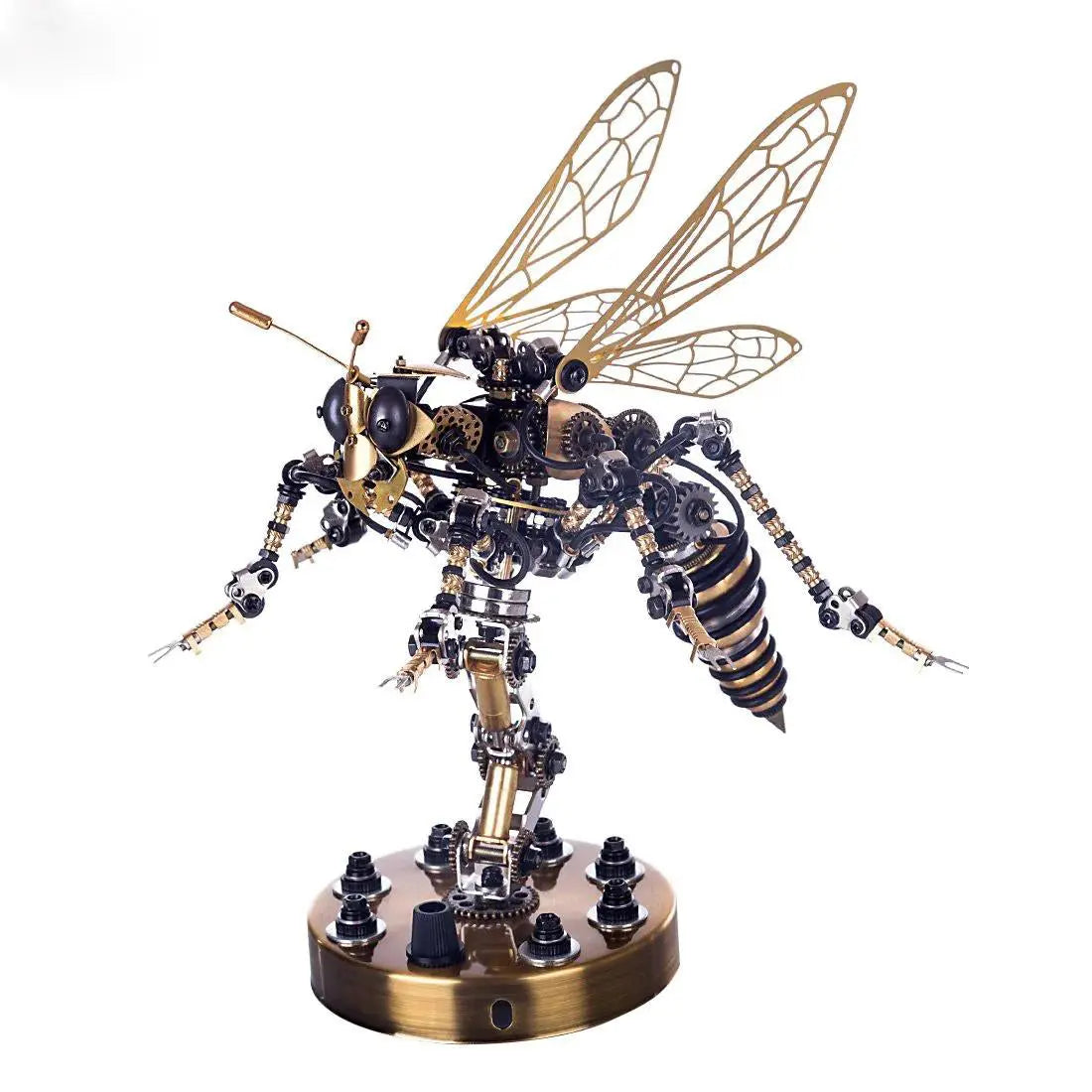 3D Metal DIY Mechanical Wasp Insects Puzzle Model Kit Assembly Jigsaw Crafts metalkitor