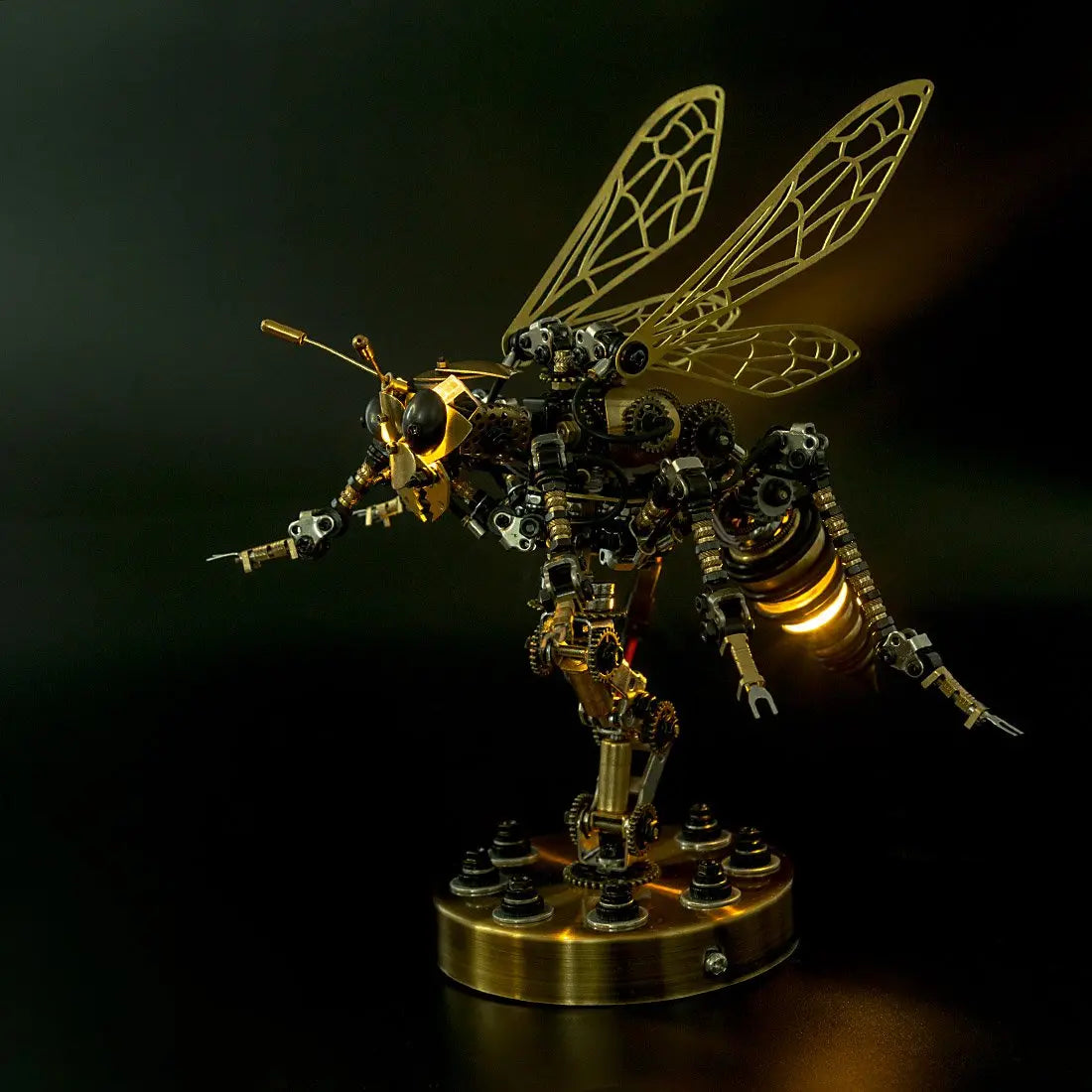 3D Metal DIY Mechanical Wasp Insects Puzzle Model Kit Assembly Jigsaw Crafts metalkitor