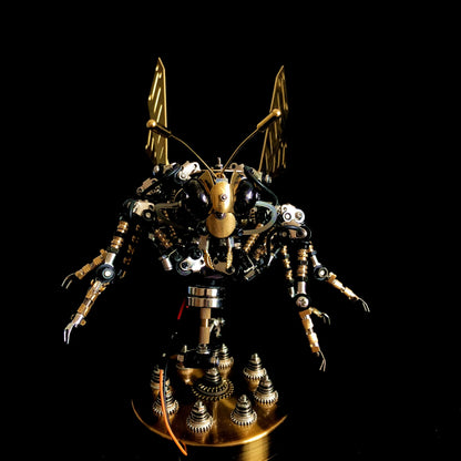 3D Metal DIY Mechanical Wasp Insects Puzzle Model Kit Assembly Jigsaw Crafts metalkitor