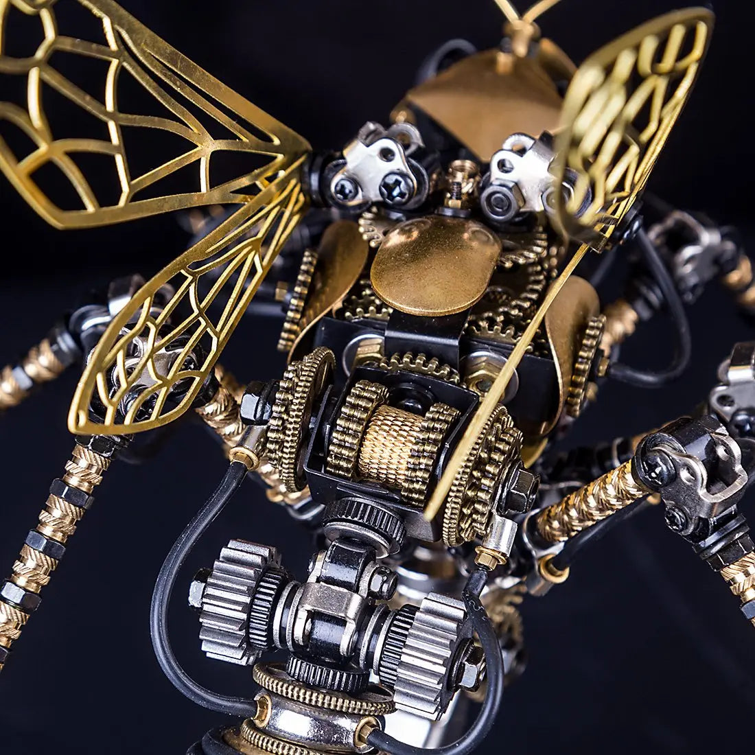 3D Metal DIY Mechanical Wasp Insects Puzzle Model Kit Assembly Jigsaw Crafts metalkitor