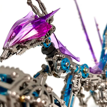3D Metal Mechanical Mantis 1200PCS Puzzle Model Kit Insect Series MISS IRON