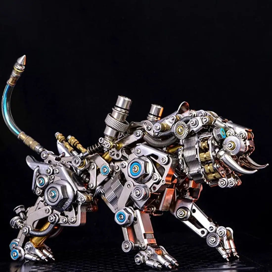 Bengal Tiger 3D Metal Assembly Model Kits 700+ Pieces Create an Animal Series metalkitor