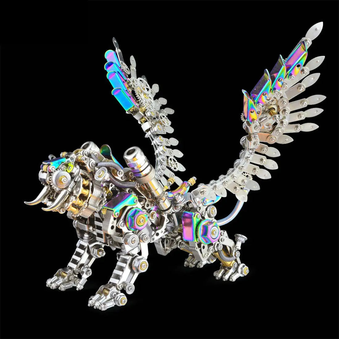 Bengal Tiger 3D Metal Assembly Model Kits 700+ Pieces Create an Animal Series metalkitor