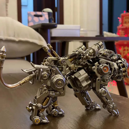 Bengal Tiger 3D Metal Assembly Model Kits 700+ Pieces Create an Animal Series metalkitor