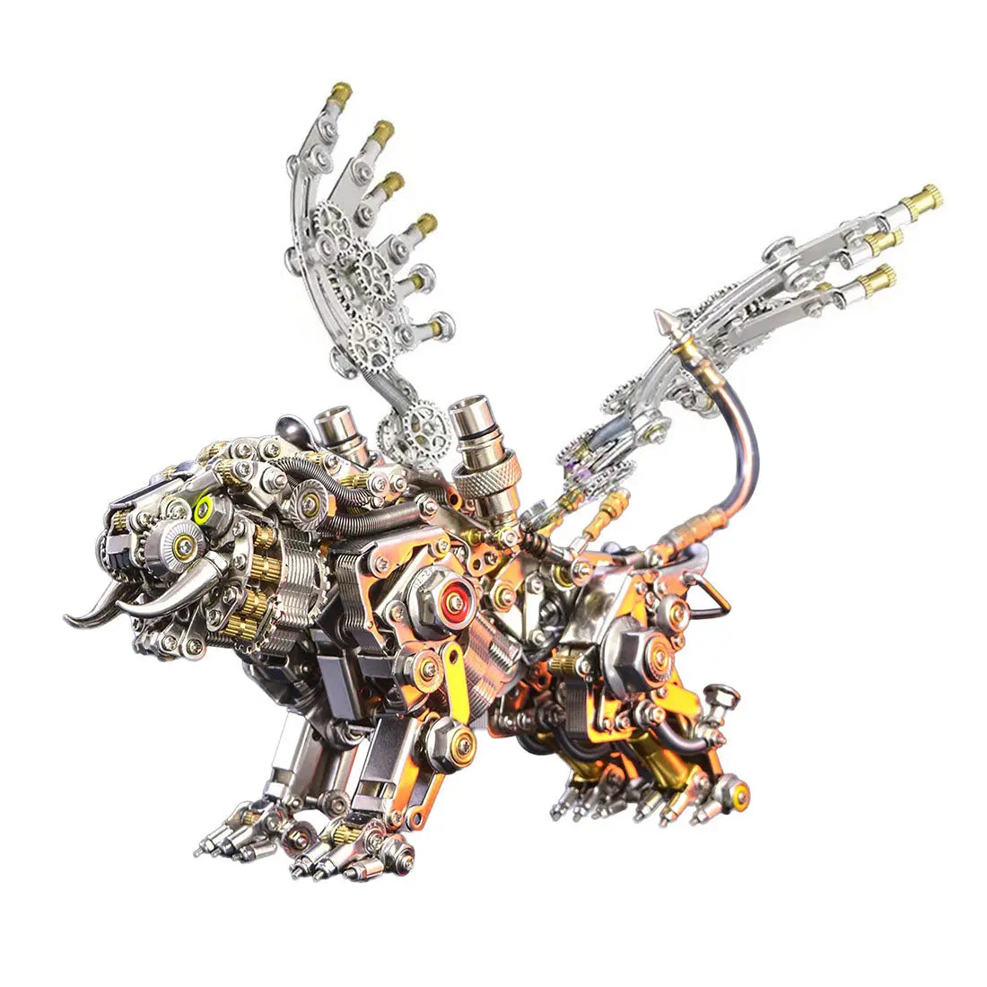 Bengal Tiger 3D Metal Assembly Model Kits 700+ Pieces Create an Animal Series metalkitor