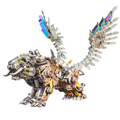 Bengal Tiger 3D Metal Assembly Model Kits 700+ Pieces Create an Animal Series metalkitor