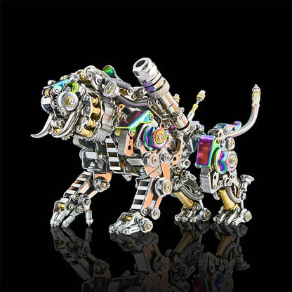 Bengal Tiger 3D Metal Assembly Model Kits 700+ Pieces Create an Animal Series metalkitor