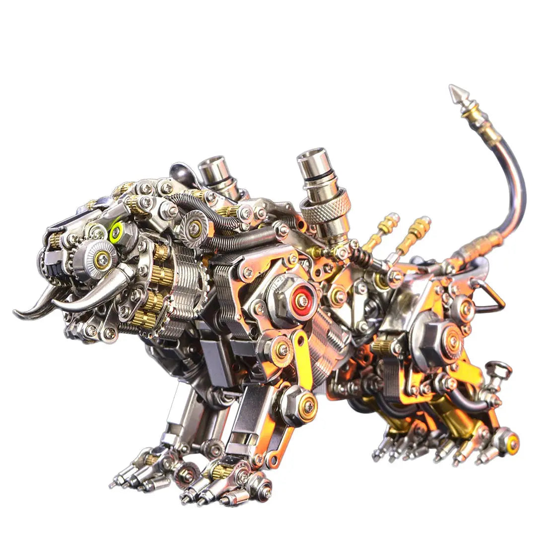 Bengal Tiger 3D Metal Assembly Model Kits 700+ Pieces Create an Animal Series metalkitor