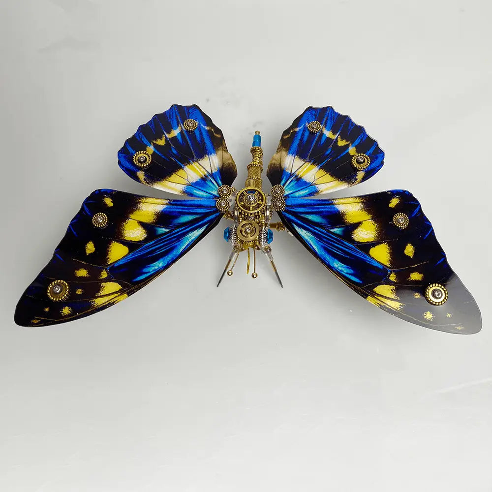 Steampunk 3D metal puzzle Goddess of Light Butterfly model kit MISS IRON