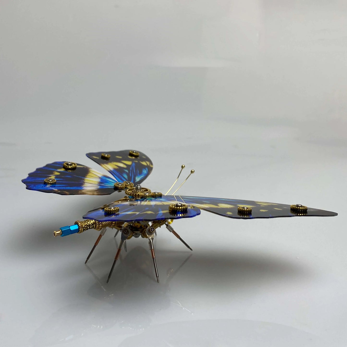 Steampunk 3D metal puzzle Goddess of Light Butterfly model kit MISS IRON