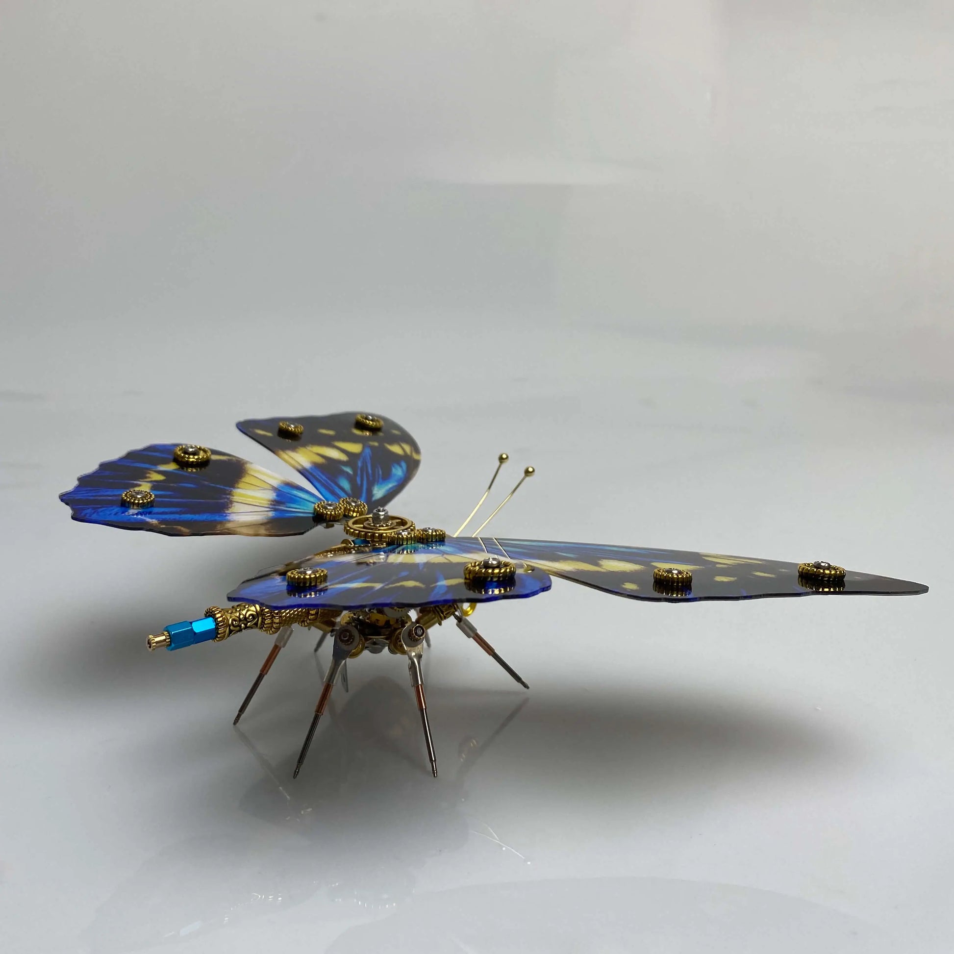 Steampunk 3D metal puzzle Goddess of Light Butterfly model kit MISS IRON