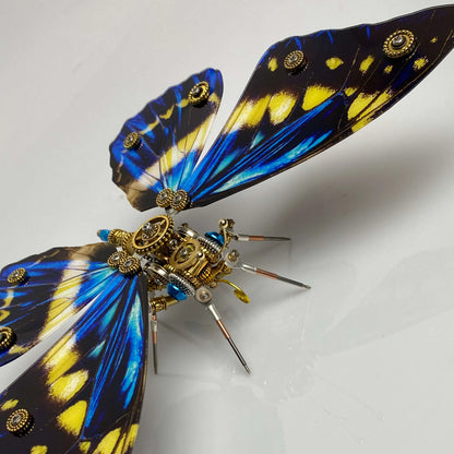 Steampunk 3D metal puzzle Goddess of Light Butterfly model kit MISS IRON