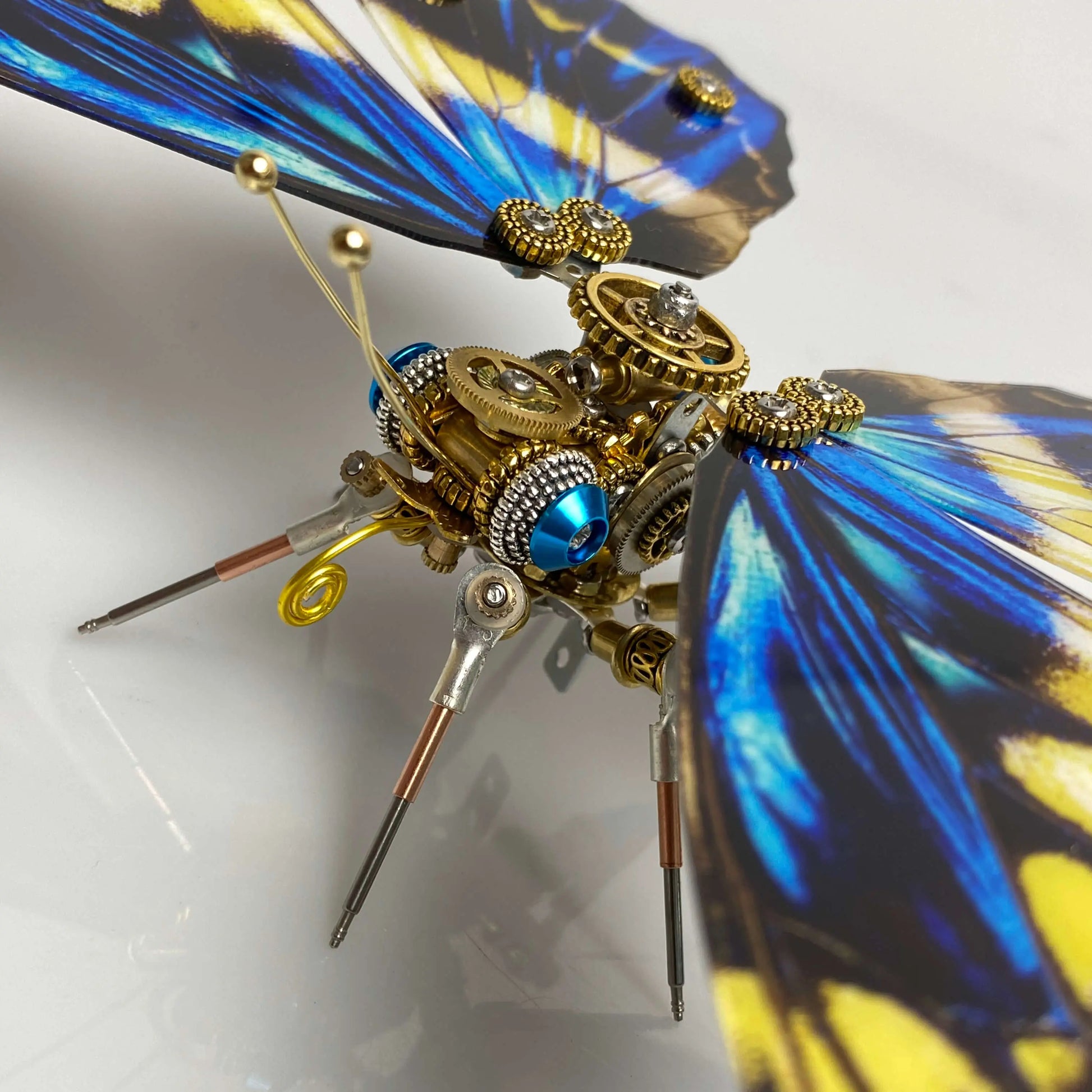 Steampunk 3D metal puzzle Goddess of Light Butterfly model kit MISS IRON