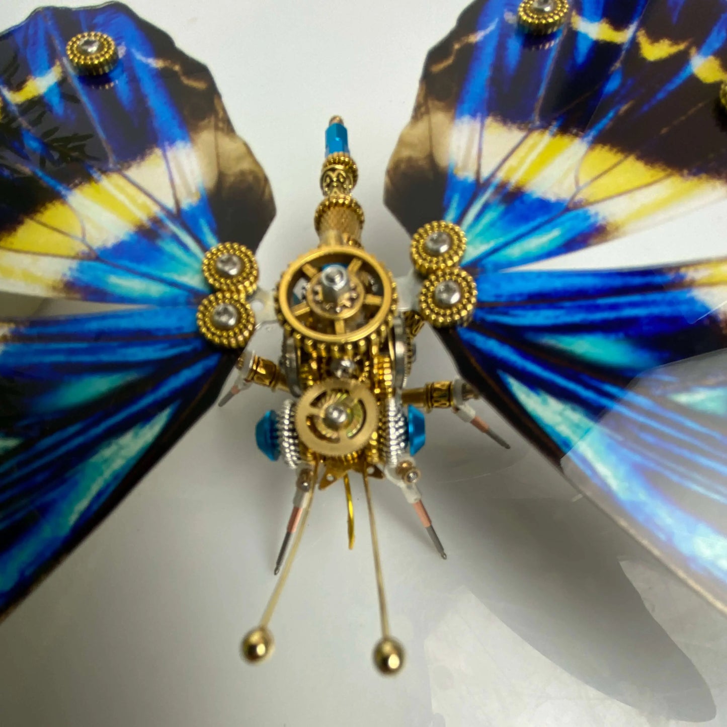 Steampunk 3D metal puzzle Goddess of Light Butterfly model kit MISS IRON