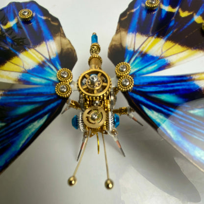 Steampunk 3D metal puzzle Goddess of Light Butterfly model kit MISS IRON