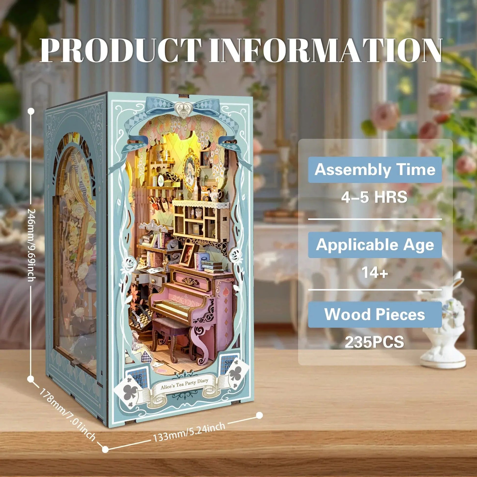 Alice's Tea Party Diary MISS IRON