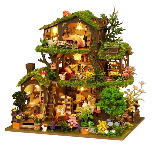 Time Treehouse DIY Miniature Kit MISS IRON