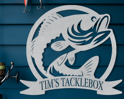 Bass Fish Metal Sign - MISSIRON
