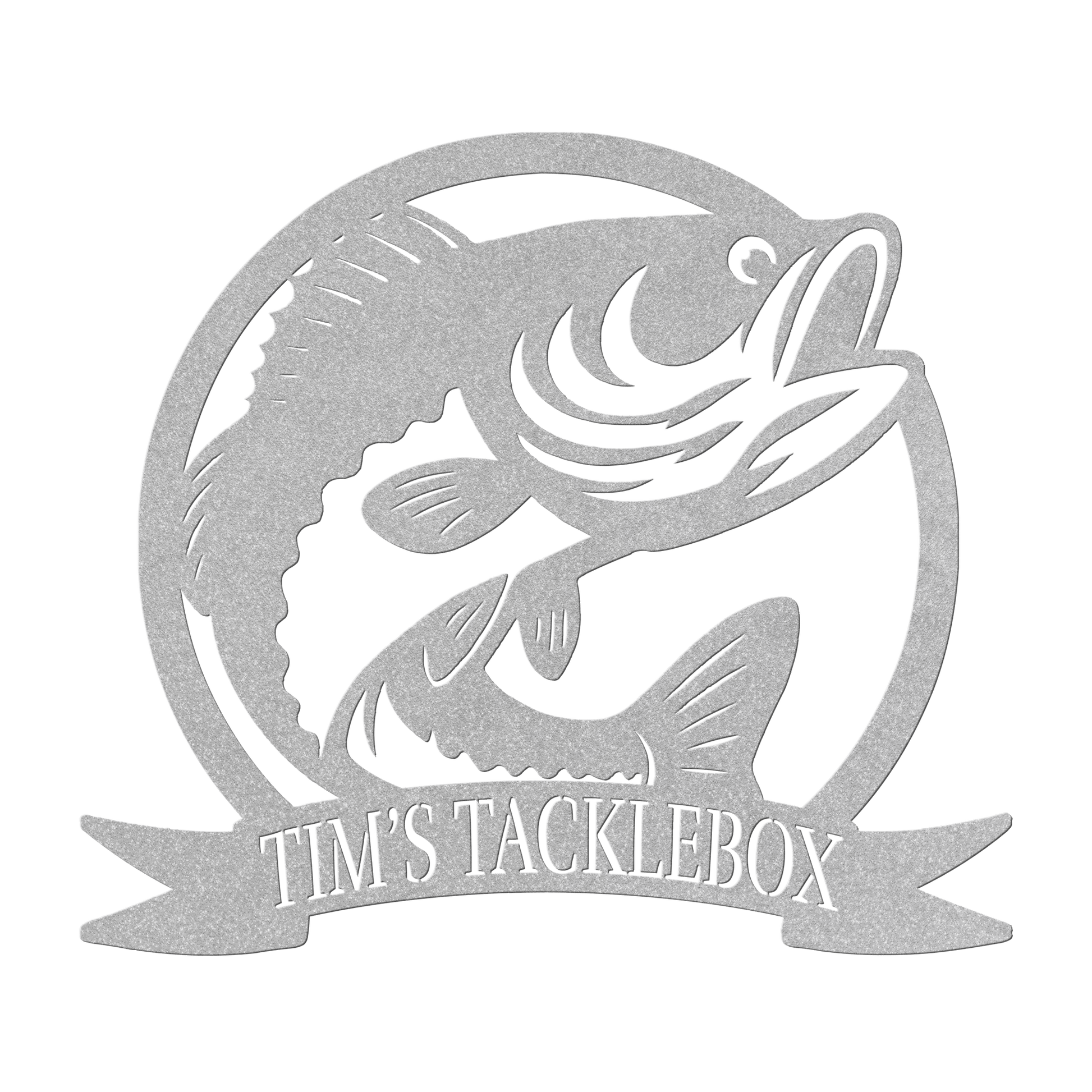 Bass Fish Metal Sign - MISSIRON