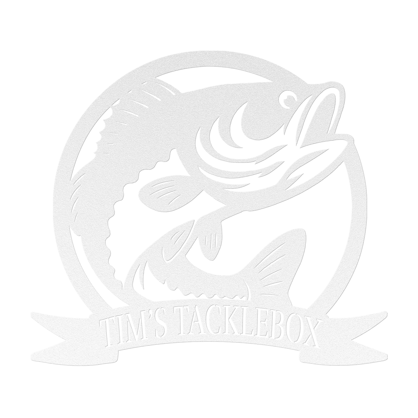 Bass Fish Metal Sign - MISSIRON