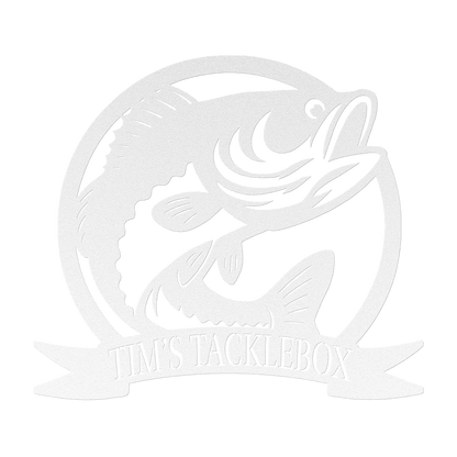 Bass Fish Metal Sign - MISSIRON