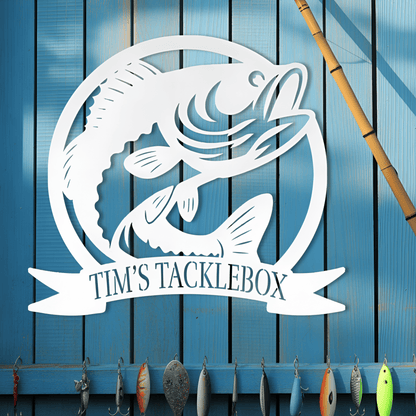 Bass Fish Metal Sign - MISSIRON