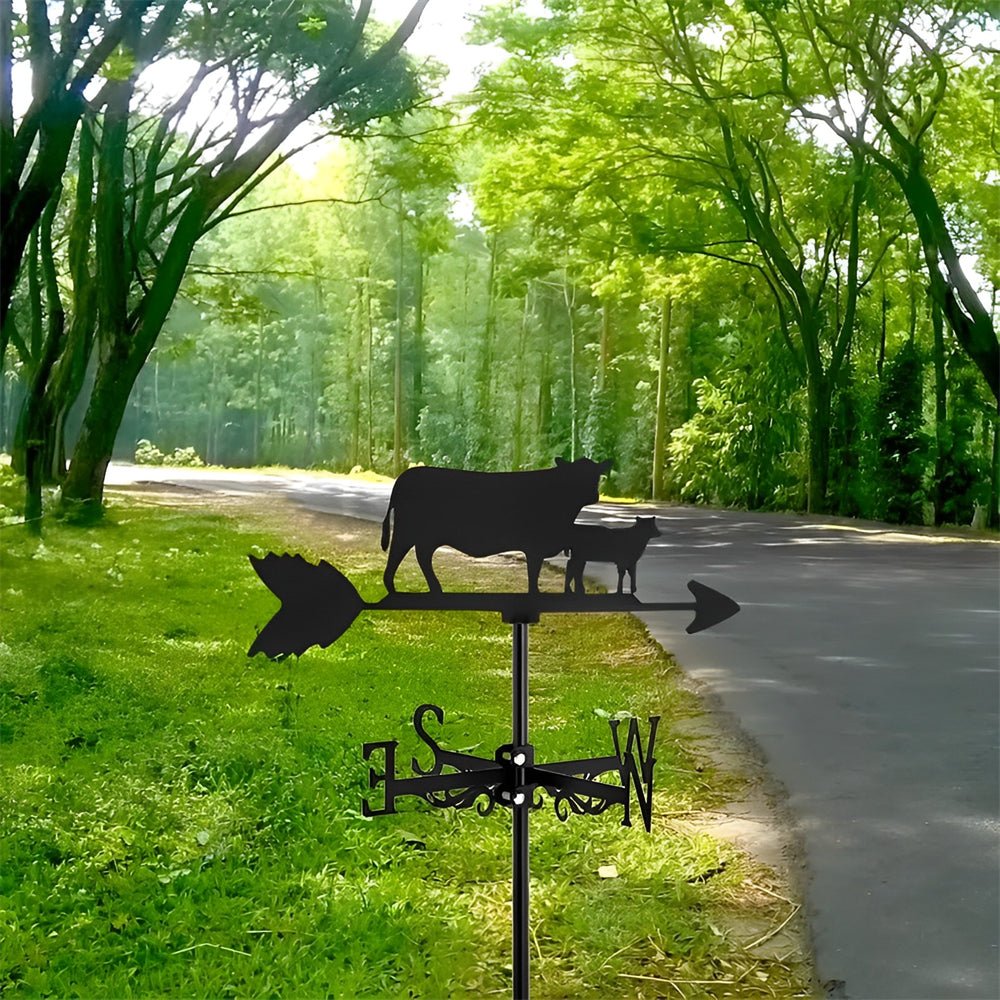 Calf Stainless Steel Weathervane - MISSIRON
