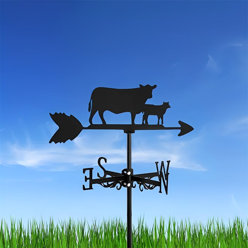 Calf Stainless Steel Weathervane - MISSIRON
